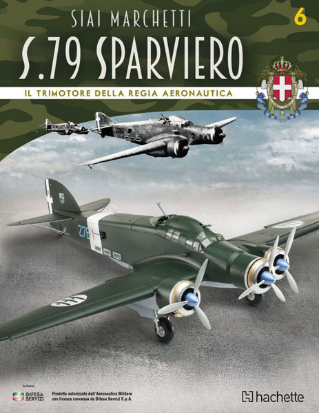 Immagine di SIAI MARCHETTI S.79 SPARVIERO uscita 6